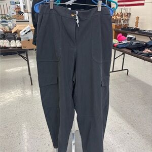 Lululemon Athletica Gray barrel leg jogger